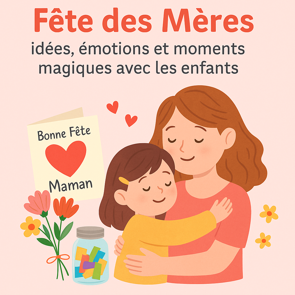 Illustration pour la fetes des mères