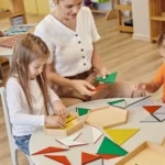 Enfants à la creche