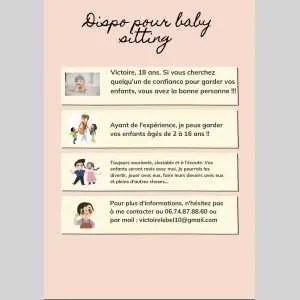 Victoire, babysitter à Lievin