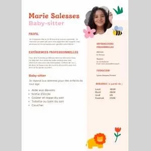 Marie, babysitter à Boulogne Billancourt