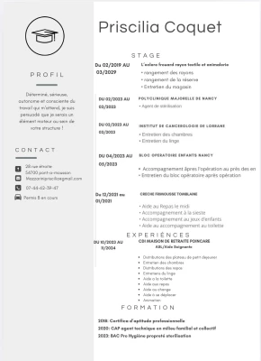 Priscilia babysitter à Pont-à-Mousson