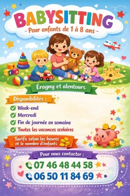 Aminata, babysitter à Éragny